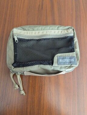 Maxpedition Individual First Aid Pouch Internal Mesh See Thru Khaki Nylon Fabric